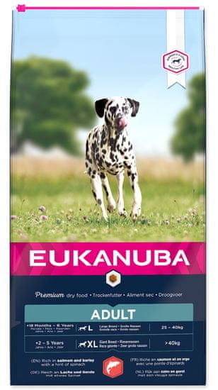 Eukanuba hrana za psa Adult Large & Giant Salmon, 12 kg