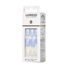 KISS Samolepilni nohti imPRESS Nails Lavender Whisper 30 kos