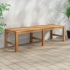 Greatstore Vrtna klop 150 cm trdna tikovina