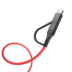 Blitzwolf Kombiniran kabel 2v1 iz USB-A na Type-C in Micro USB 0,9m