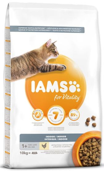 IAMS hrana za mačke Cat Adult Ind Chicken, 10 kg