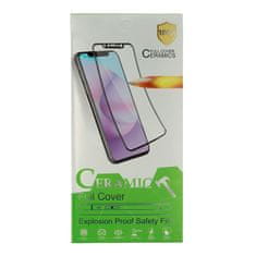 MG Hard Ceramic zaščitno steklo za iPhone 13 / 13 Pro, črna