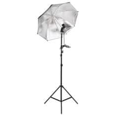 Vidaxl Komplet za foto studio z lučmi in ozadjem