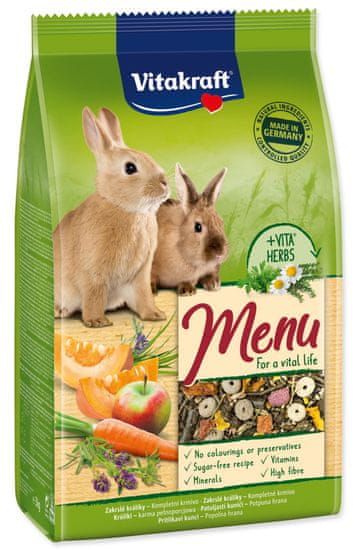 Vitakraft hrana za kunce Menu Vital Aroma Soft, 3 kg