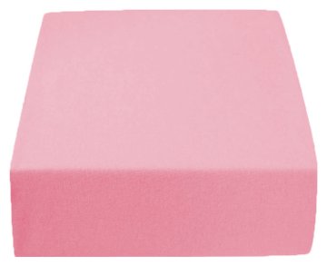 Posteljnina za otroško posteljo NAPENJALNA RJUHA MALA roza