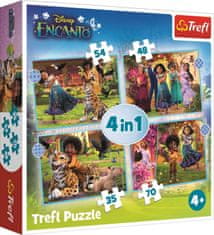 Trefl Puzzle Encanto 4v1 (35,48,54,70 kosov)