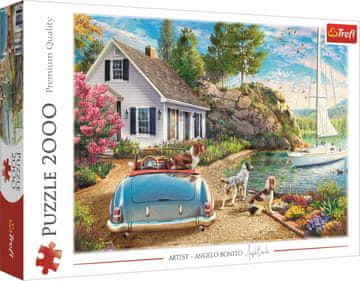 Trefl Puzzle Počitniški raj 2000 kosov