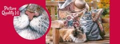 Cherry Pazzi Puzzle Cat sitting 1000 kosov