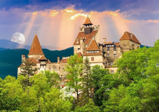 ENJOY Puzzle Drakulov grad, Bran, Romunija 1000 kosov