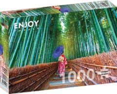 ENJOY Puzzle Azijka v bambusovem gozdu 1000 kosov