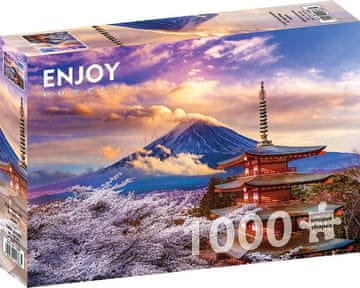 ENJOY Puzzle Gora Fuji spomladi, Japonska 1000 kosov