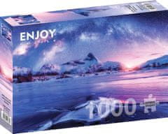 ENJOY Puzzle Mlečna pot nad Lofoti, Norveška 1000 kosov