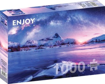 ENJOY Puzzle Mlečna pot nad Lofoti, Norveška 1000 kosov