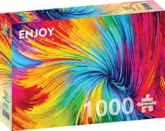 ENJOY Puzzle Barvni vrtinec 1000 kosov