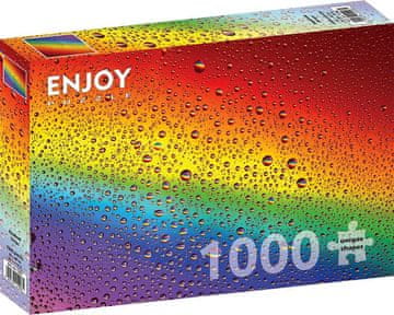 ENJOY Puzzle Mavrične kapljice 1000 kosov