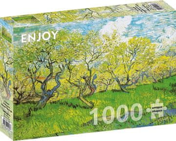 ENJOY Puzzle Vincent Van Gogh: Cvetoči set 1000 kosov