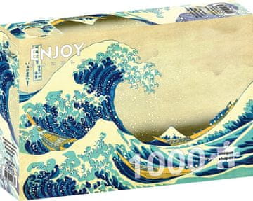 ENJOY Puzzle Velik val ob obali Kanagave 1000 kosov