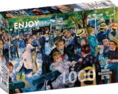 ENJOY Puzzle Auguste Renoir: Ples v Moulin de la Galette 1000 kosov