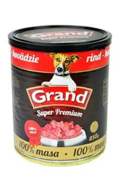 GRAND Dog Cons. SuperPremium govedina 850g