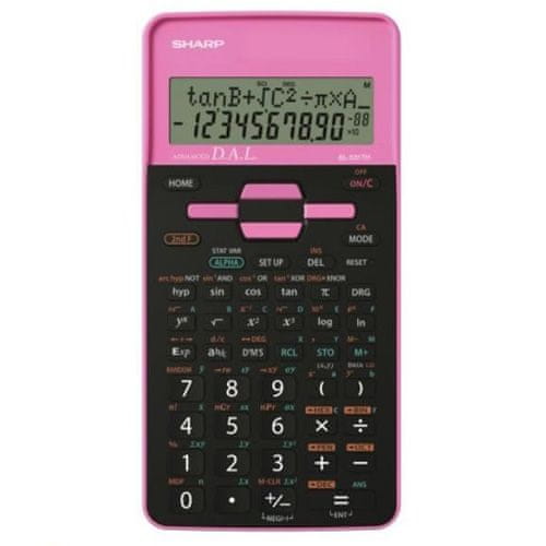Sharp tehnični kalkulator EL-531THB-PK roza