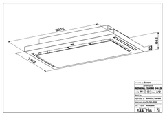 Faber Skypad 2.0 X/WH F120 kuhinjska napa, inox