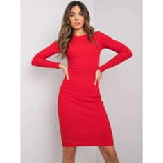 RUE PARIS Ženska obleka Lara RUE PARIS rdeča RV-SK-5131.18P_381088 S