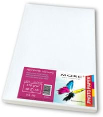 Sijajno bel fotografski papir, združljiv s formatom A3, 170 g/m2, združljiv s črnilom. Tiskanje 50 kosov