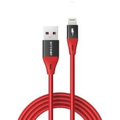 Blitzwolf Kabel iz USB-A na Lightning pleten 1,8m