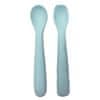 Bo Jungle silikonske žlice B-Spoon Shape 2ks Pastel Blue