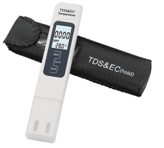 Tester trdote vode in termometer LCD
