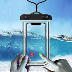 Netscroll Univerzalna vodoodporna torbica za telefon, vodotesni ovitek, vodoodporni ovitek, za pametne telefone, AquaBag