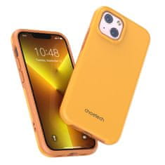 Choetech Etui za iPhone 13 MFM Anti-drop case oranžna