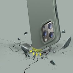 Choetech Etui za iPhone 13 Pro Max MFM Anti-drop case zelen