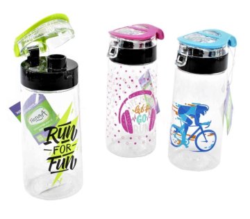 Renga Športna steklenica PH 500ml ATLAS, mešanica dekorjev