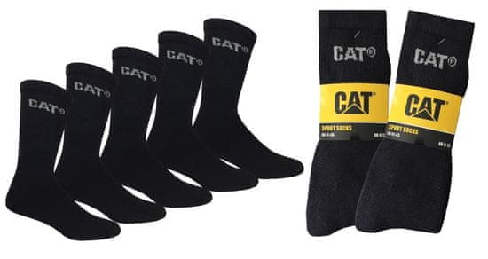 CAT DYP61 moške športne nogavice, črne, 46/50, 5 parov
