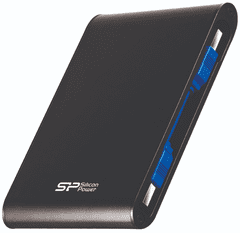 Silicon Power Armor A80 trdi disk (HDD), 6,35 cm, 1TB, USB 3.0, IPX7, črn (SP010TBPHDA80S3K)