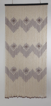 Zavesa proti mrčesu, zavesa za na vrata, zavesa za muhe, lesena, mere 90 x 200 cm, sortirani designi