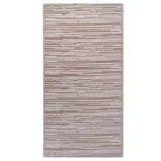 Vidaxl Zunanja preproga rjava 190x290 cm PP