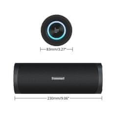 Tronsmart T6 Pro prenosni brezžični Bluetooth 5.0 zvočnik 45W LED osvetlitev črna (448105)