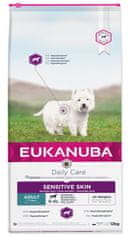 Eukanuba hrana za pse z občutljivo kožo Daily Care Sensitive,12 kg