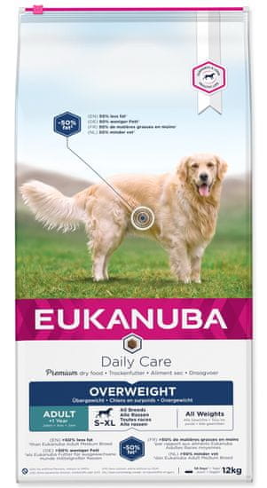 Eukanuba hrana za pse Daily Care Overweight 12 kg