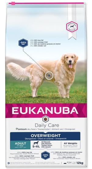 Eukanuba hrana za pse Daily Care Overweight 12 kg