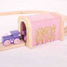 Bigjigs Rail Pink železniški predor