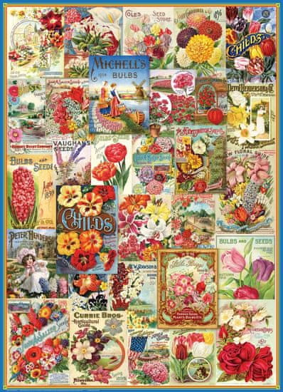 EuroGraphics Puzzle Katalog semen: Rože 1000 kosov