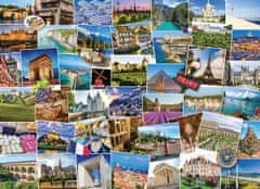 EuroGraphics Sestavljanka World Travel Puzzle - Francija 1000 kosov