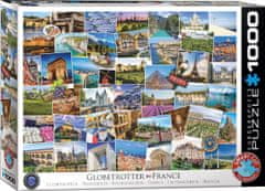 EuroGraphics Sestavljanka World Travel Puzzle - Francija 1000 kosov