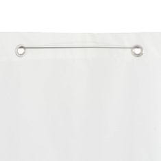 Vidaxl Balkonsko platno belo 100x240 cm tkanina Oxford