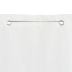 Vidaxl Balkonsko platno belo 80x240 cm tkanina Oxford