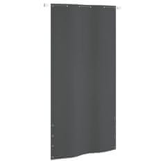 Vidaxl Balkonsko platno antracitno 120x240 cm tkanina Oxford