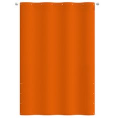 Greatstore Balkonski paravan, oranžna barva, 160x240 cm, tkanina Oxford